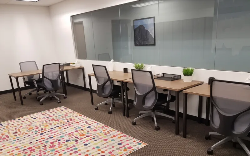 Coworking space at Wells Fargo Plaza